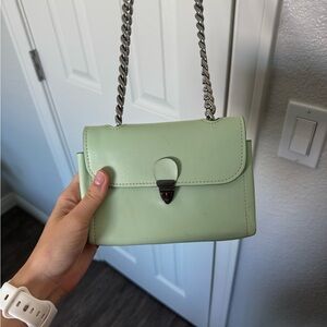 Mint Green Chain Strap Women's Bag